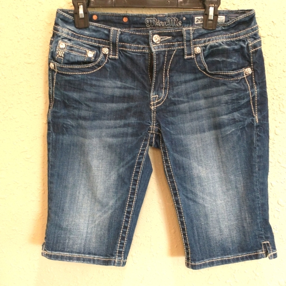 Miss Me Bermuda Shorts